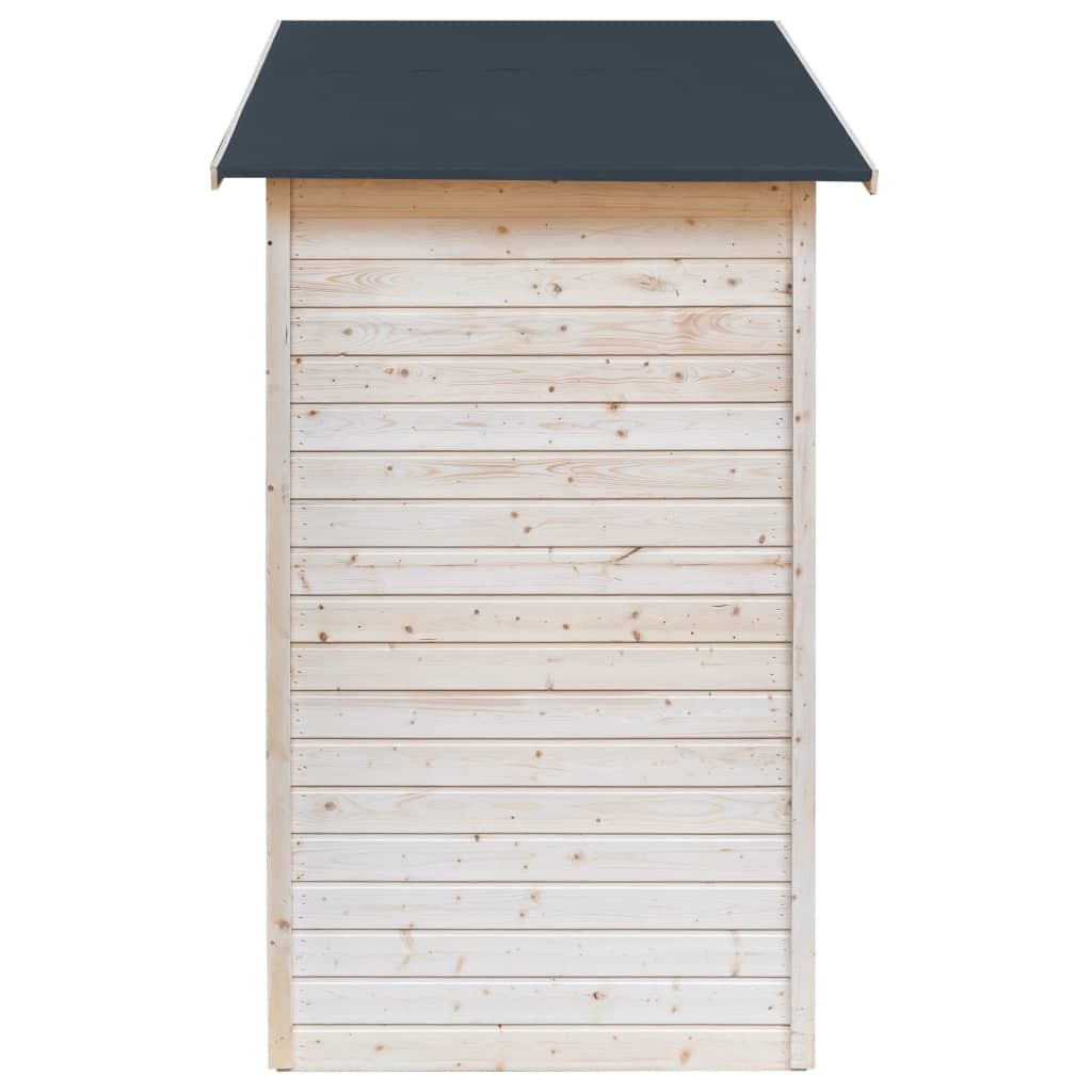 Garden Storage Shed 226x124x218 cm Wood